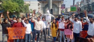 एबीवीपी ने निकिता तोमर के हत्यारों को फांसी देने की मांग की
