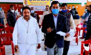 हरिद्वार: भाजपा विधायक के साथ बिना मास्क घूम रहा कर्मचारी नेता निकला कोरोना पॉजिटिव, इनकी होगी जांच