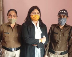 याशिका गौतम आत्महत्या मामले में फरार कांग्रेस नेत्री पूनम भगत गिरफ्तार