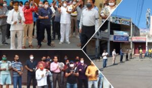 कोविड कर्फ्यू: व्यापारियों ने सरकार के विरोध में बजाई थाली, क्या होंगे मुकदमें, क्या बोले पुलिस अफसर
