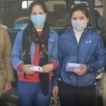two sisters arrested in drug peddling by dehradun police