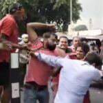tourist beaten up by local person in haridwar video viral