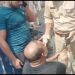 BJP leader verbal spat with police officer after firing in khnna nagar