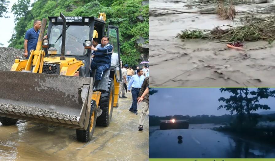 heavy rain in uttarakhand many missing rescue operation on