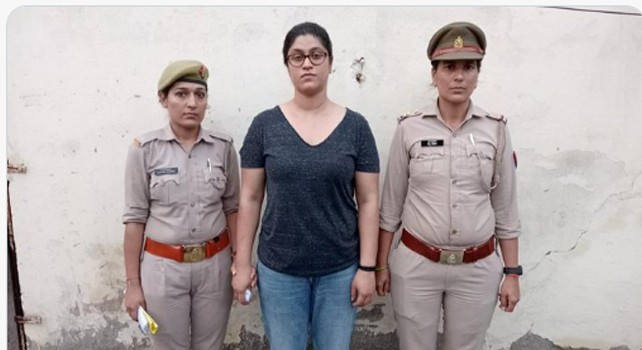 Galibaaz woman arrested by noida police