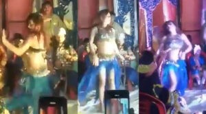 रामलीला के मंच पर बार बालाओं का अश्लील डांस, देखें वायरल वीडियो