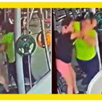 viral video of girls fight in Gym for exercise on smith machine
