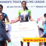BHEL Haridwar Unit worker daughter Arti win gold medal in cycling competition under Khelo India Games