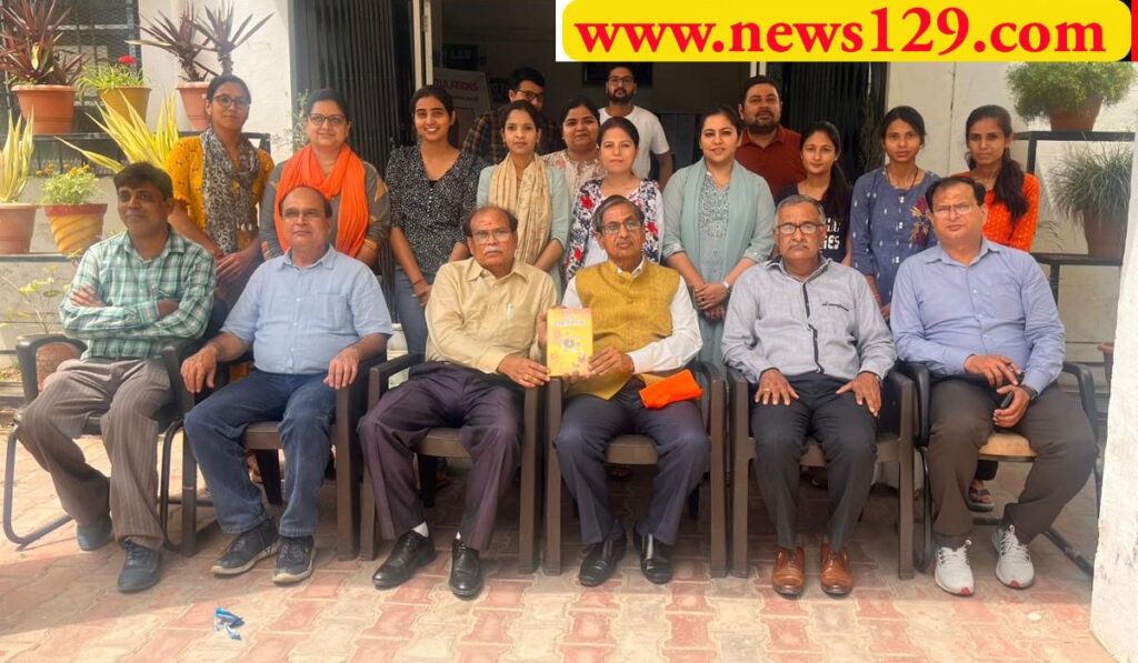 Microbiology Society of India Gurukul Kangri University Haridwar Professor Dube gets award of lifetime microbiology devotion award