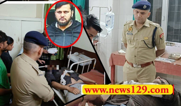 Aditya Rana Encounter बिजनौर का नामी बदमाश एनकांउटर में ढेर, ढाई लाख का ईनामी था, देखें वीडियो
