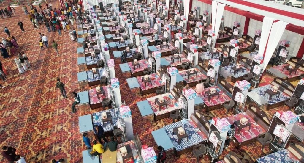 विधायक उमेश कुमार विवाह समारोह: 121 निर्धन लड़कियों के विवाह कराए, 221 विवाह कराने की घोषणा