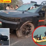 Chilla Range Accident SUV Pravaig Interceptor electric vehicle Aska company Rajaji Tiger reserve forest rangers killed in car trial Chila warden Aloki