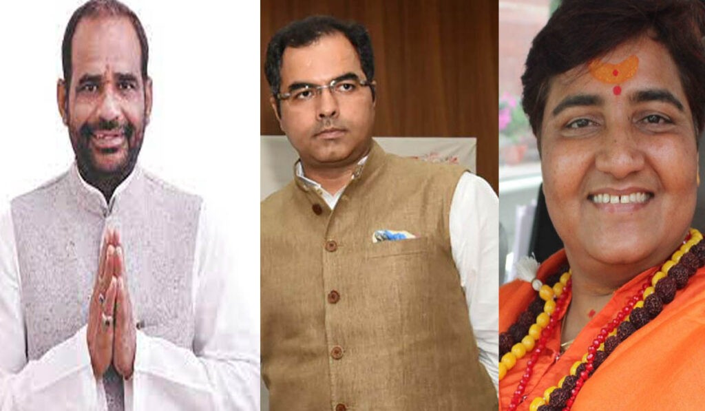 BJP Candidate list 2024 Leaders BJP controversial MP Ramesh Bidhuri, Sadhvi Pragya, Pravesh Verma, Jayant Sinha BJP Candidate list 2024 BJP Controversial Leaders इन चार विवादित सांसदों के भाजपा ने काट दिए टिकट, क्या थे इनके विवाद