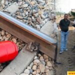 रुड़की में रेलवे ट्रैक पर गैस सिलेंडर मिलने से हड़कंप, किसकी है साजिश, पुलिस ने जांच शुरु की