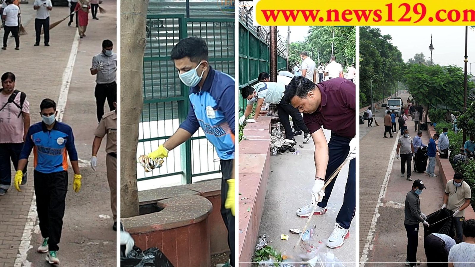HRDA ने निभाई स्वच्छता की जिम्मेदारी, वीसी अंशुल सिंह की अगुवाई में पूरी एचआरडीए टीम ने चलाया अभियान