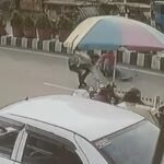 हरिद्वार में एनकाउंटर: बदमाश ने हरियाणा पुलिस के दारोगा को गोली मारी, एम्स रैफर, बदमाश फरार, देखें वीडियो