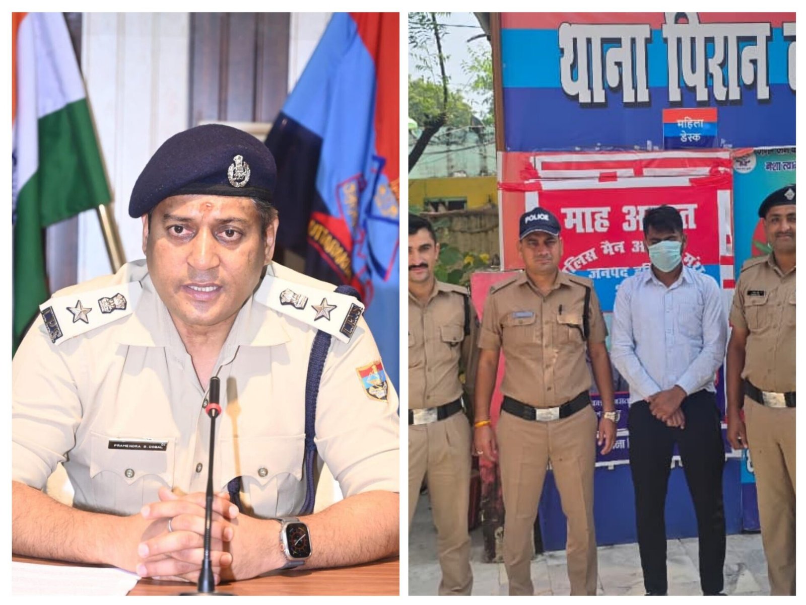 दीपावली से पहले कलियर पुलिस की बड़ी कार्रवाई: घनी आबादी वाले क्षेत्र से अवैध पटाखों का भंडारण पकड़ा