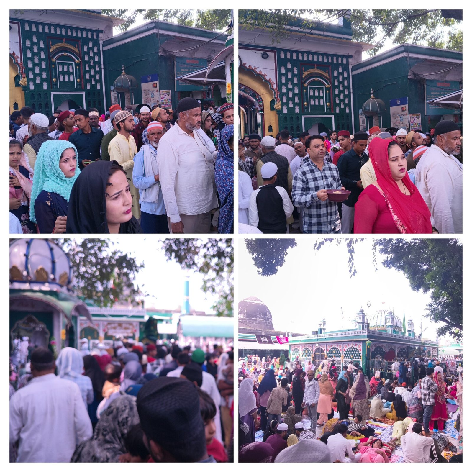 कलियर दरगाह साबिर पाक में 'दिवाली' की भारी भीड़, चरमराई व्यवस्था! जायरीन बेहाल; सुरक्षा और प्रशासन नदारद 4 20251021 112611 COLLAGE