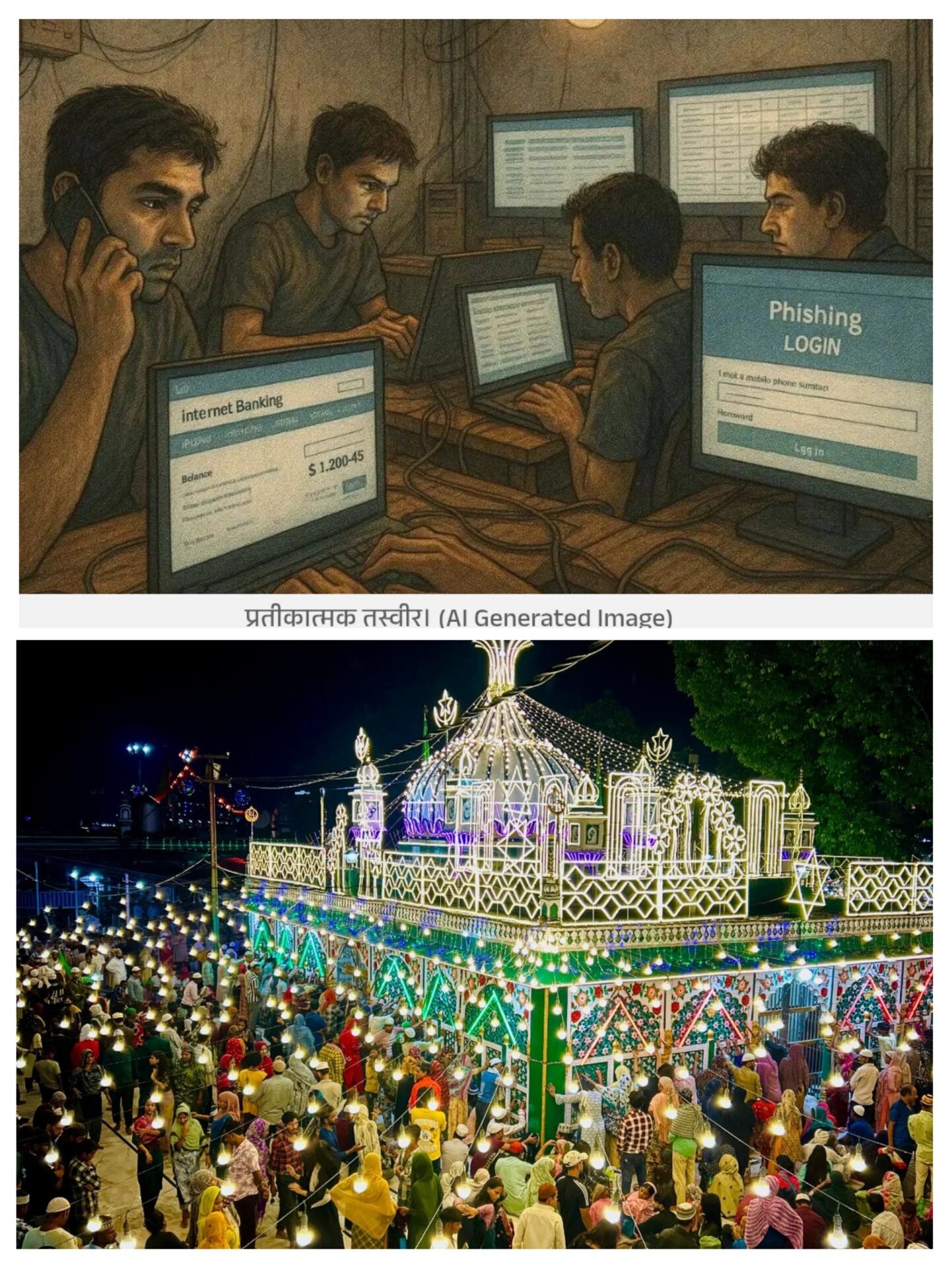 कलियर शरीफ: आस्था के केंद्र में 'डिजिटल धोखाधड़ी' का ग्रहण! CSC सेंटरों की आड़ में आमजन से खिलवाड़, सरकारी सुविधाओं पर सवाल- 3 20251027 082108 COLLAGE