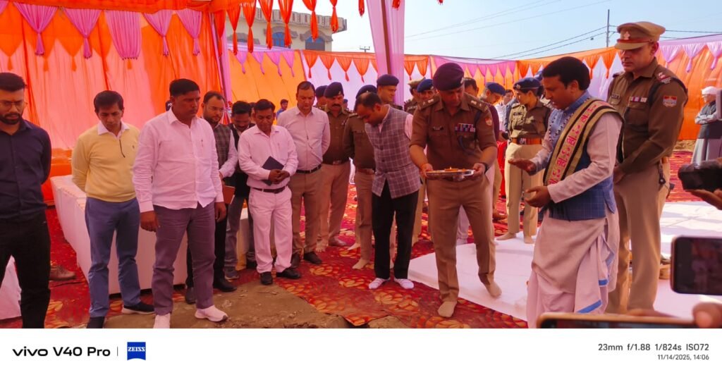 पिरान कलियर को मिला नए थाना भवन का तोहफा, SSP डोबाल और DM दीक्षित ने किया भूमि पूजन 3 1000353972