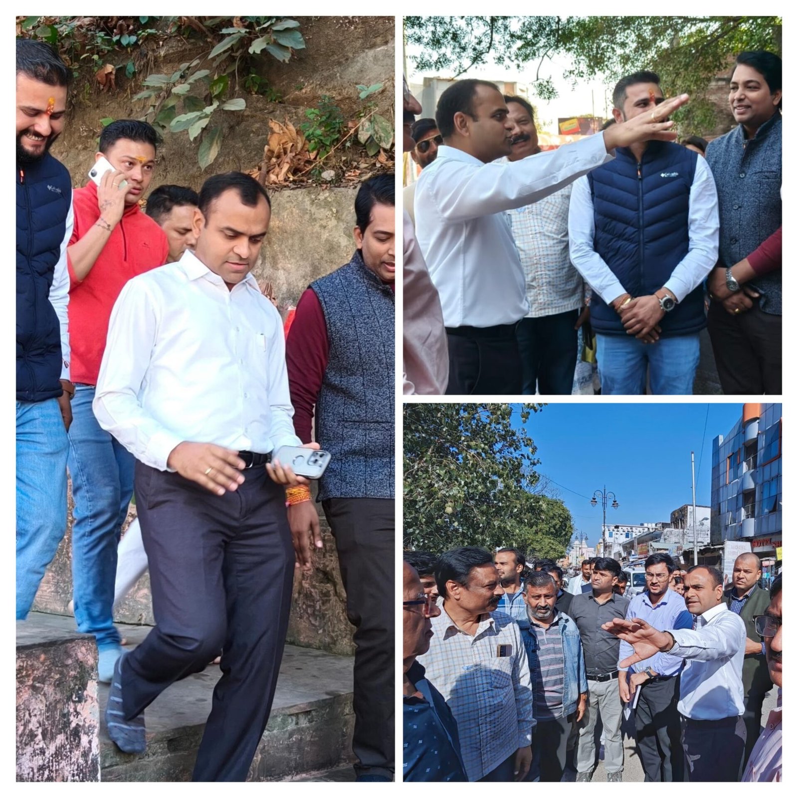 भीमगौड़ा कुण्ड के सौंदर्यीकरण का निर्देश: DM मयूर दीक्षित ने किया निरीक्षण- 1 20251112 165013 COLLAGE