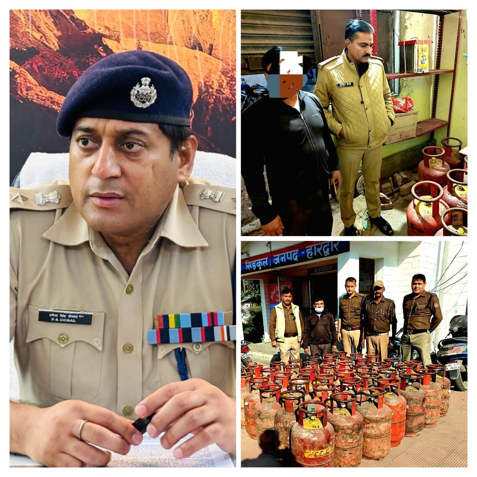 हरिद्वार पुलिस की ‘डबल अलर्ट’ धमाकेदार कार्रवाई! भीड़भाड़ वाले इलाके से अवैध LPG सिलेंडरों का जखीरा बरामद, एक गिरफ्तार