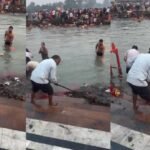 हरकी पैडी वायरल वीडियो: श्री गंगा सभा बोली गंदगी नहीं हवन कुंड की पूजन सामग्री है, वीडियो भ्रामक है