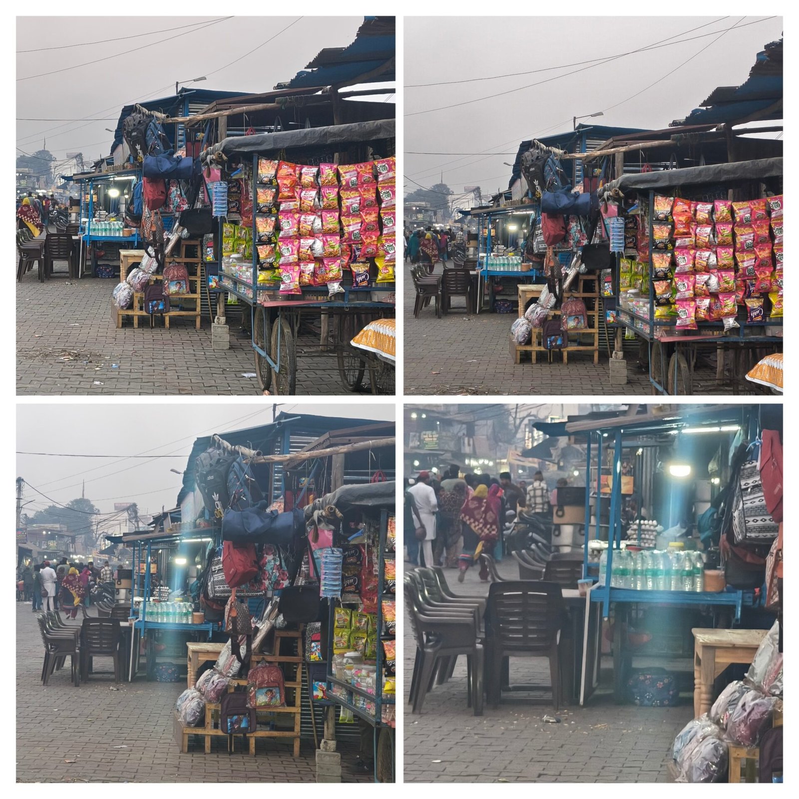 मुख्य मार्ग पर बेतरतीब कब्ज़ा: हज हाउस रोड बनी 'संकरी गली', तीर्थयात्री और स्थानीय परेशान- 1 20251207 173840 COLLAGE