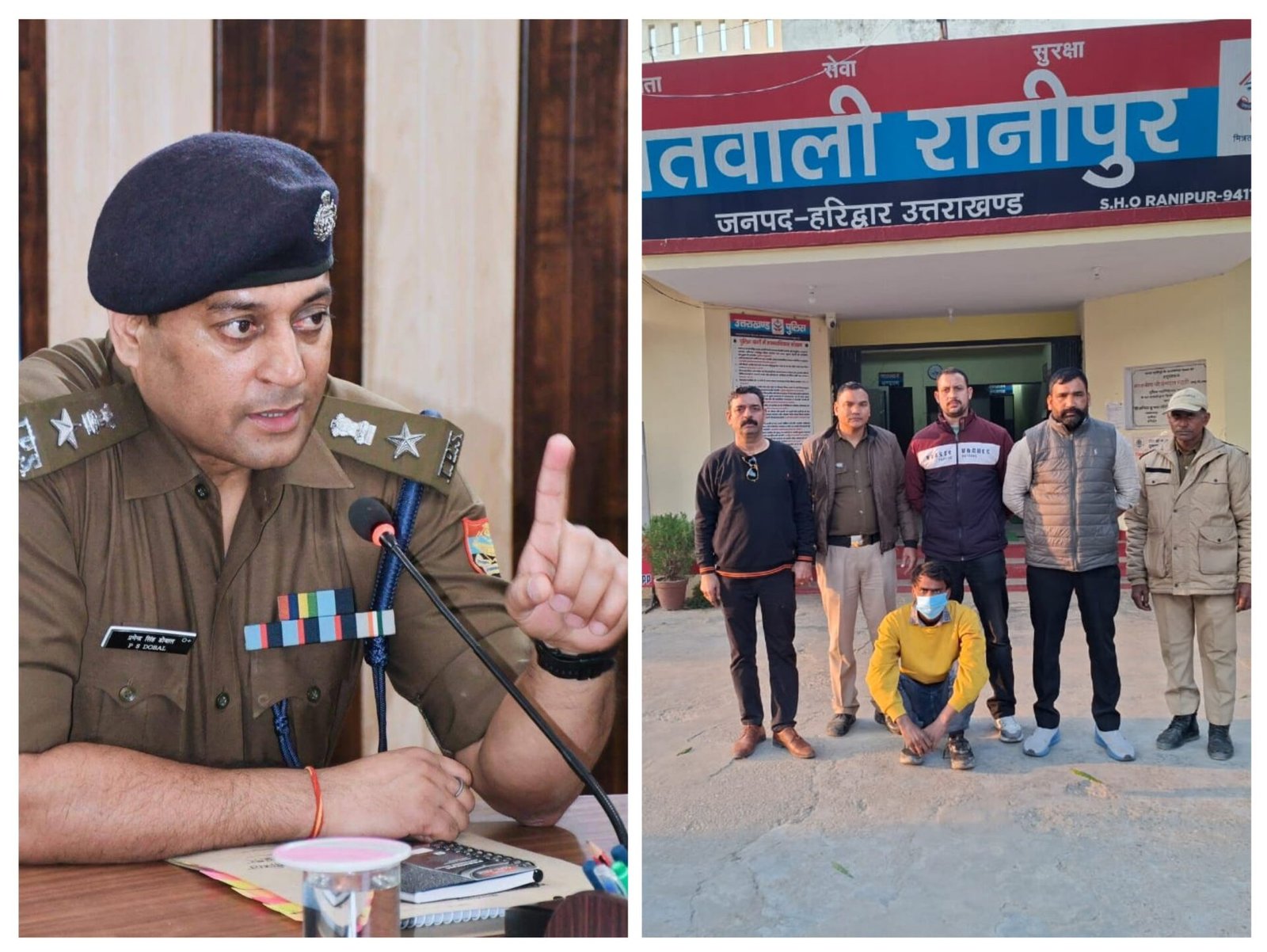 25 हजार का इनामी दुष्कर्म का आरोपी मोहाली से गिरफ्तार: हरिद्वार पुलिस और STF का सफल ऑपरेशन-