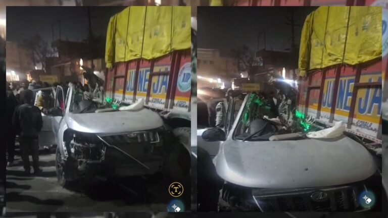 Uttrakhand Road Accident : ऋषिकेश-हरिद्वार मार्ग पर 4 की मौत, गाय को बचाने के प्रयास में ट्रक में जा घुसी कार