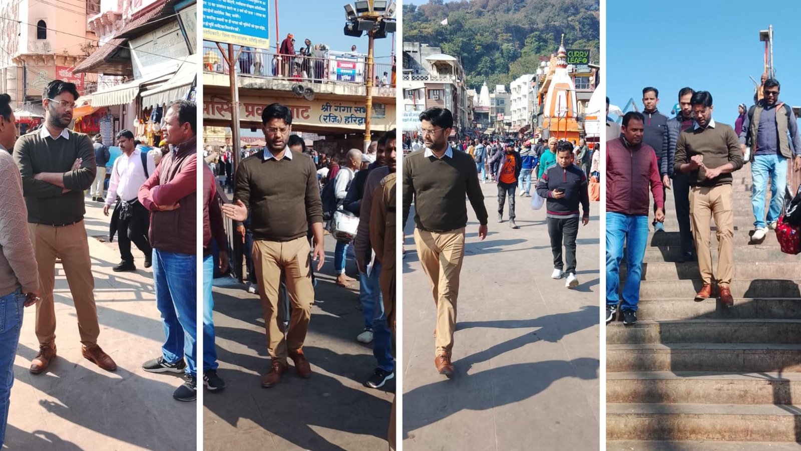 IAS Nandan Kumar हरकी पैडी क्षेत्र में बढ़ाएं जाएंगे पर्यावरण मित्र, नगर आयुक्त ने किया औचक निरीक्षण, दिए निर्देश