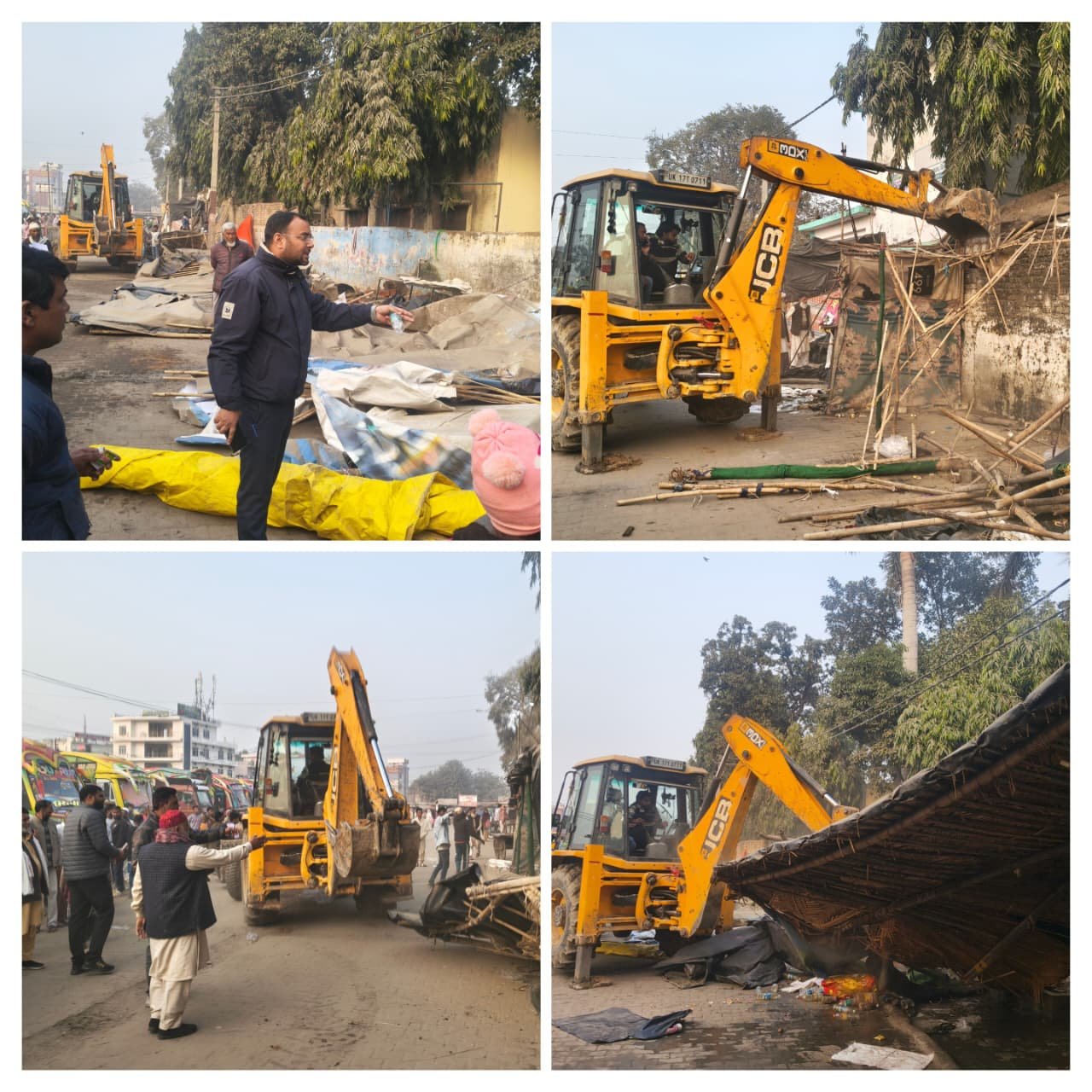 कलियर शरीफ में प्रशासन का ‘हंटर’: दरगाह क्षेत्र में अवैध दुकानों पर चला बुलडोजर, अतिक्रमणकारियों में मचा हड़कंप