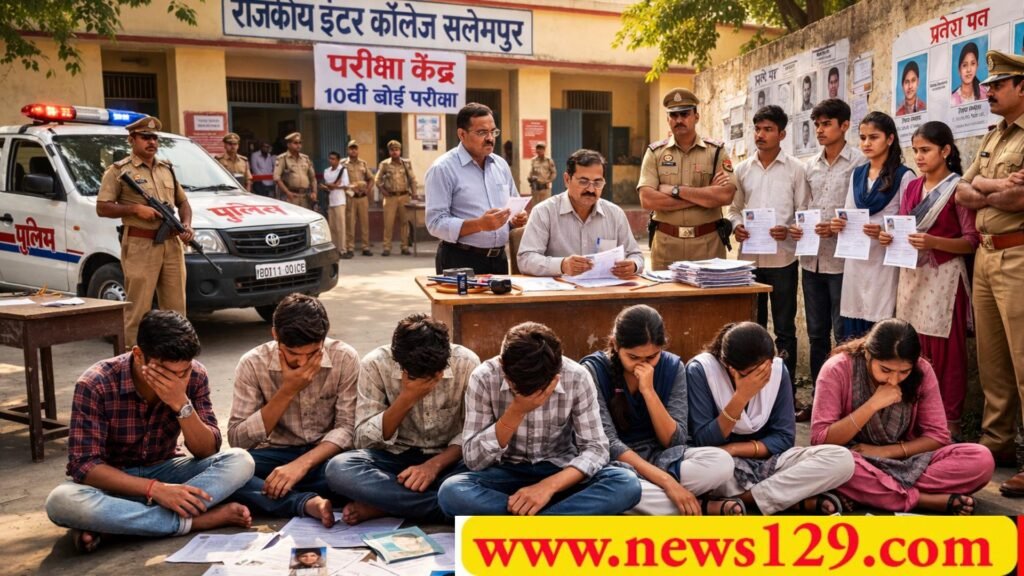 हाईस्कूल बोर्ड परीक्षा में भी 'मुन्ना भाई कल्चर' तीन लड़के, चार लड़कियां पकड़ी, एक फरार, कैसे कर रहे थे फर्जीवाड़ा