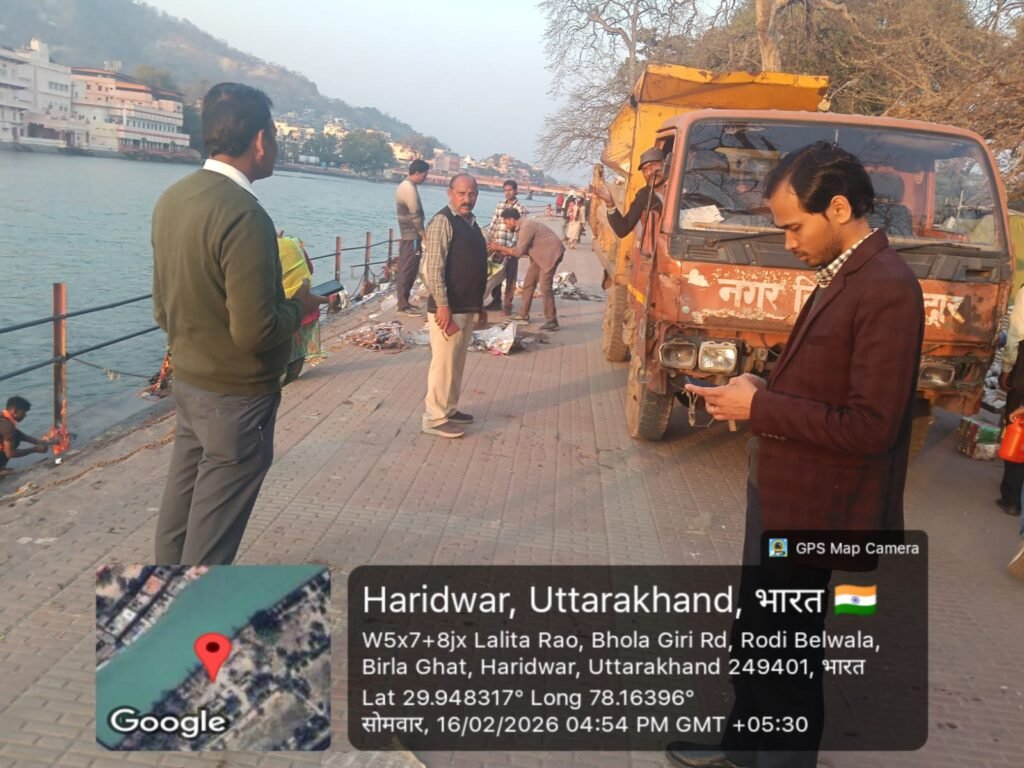 Nagar Nigam Haridwar कांवड़ मेले के बाद युद्ध स्तर पर सफाई, 800 मीट्रिक टन कचरा हटाया, नगर निगम का अभियान जारी