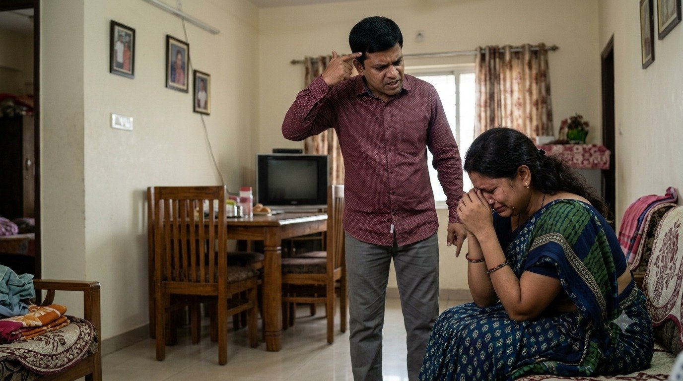 Wife Murder Case पत्नी ने काम के लिए टोका तो पति ने कर दी बेहरमी से हत्या, बच्चे गए थे स्कूल